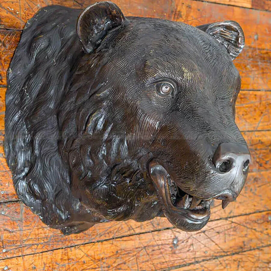 Bear Head Wall Decor