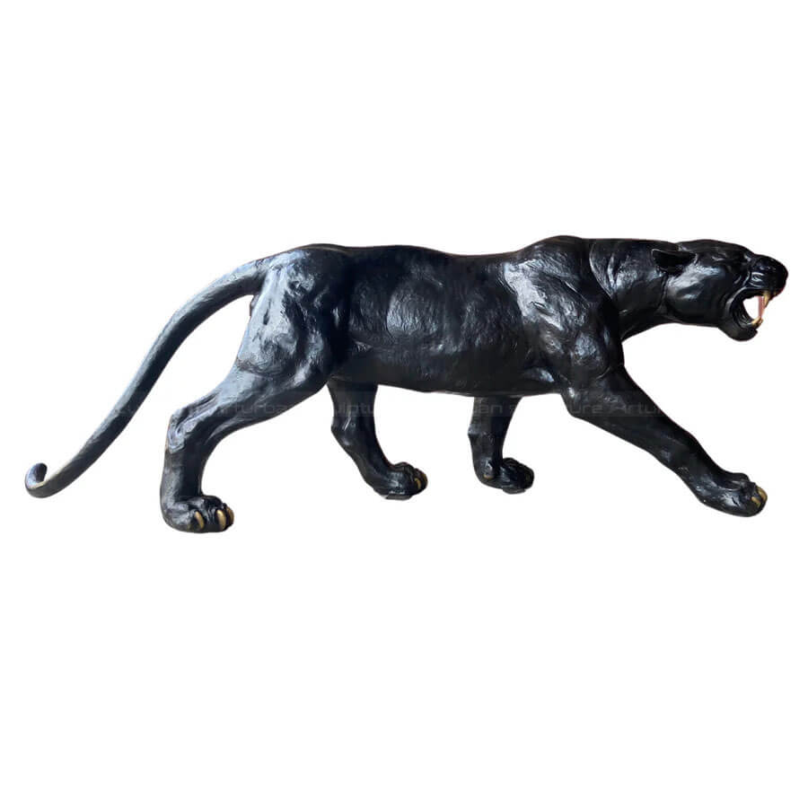 Black Panther Animal Statue