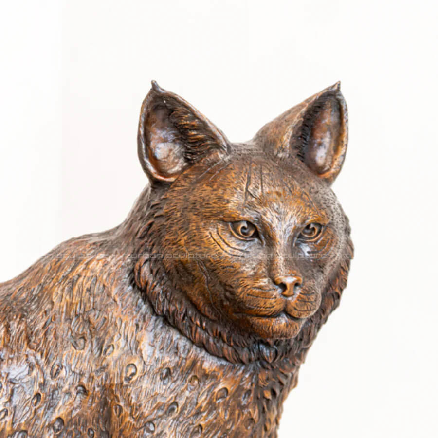 Bobcat Sculpture