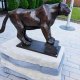 Bronze Cougar Sculpture