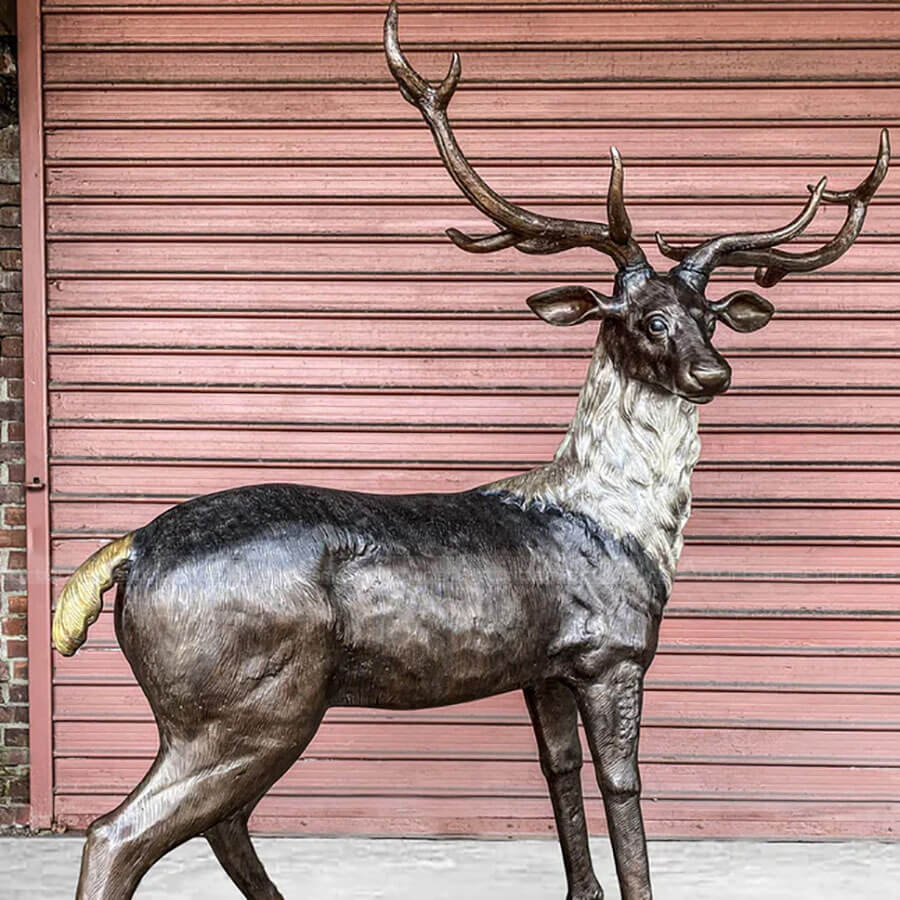 Garden Stag Sculpture