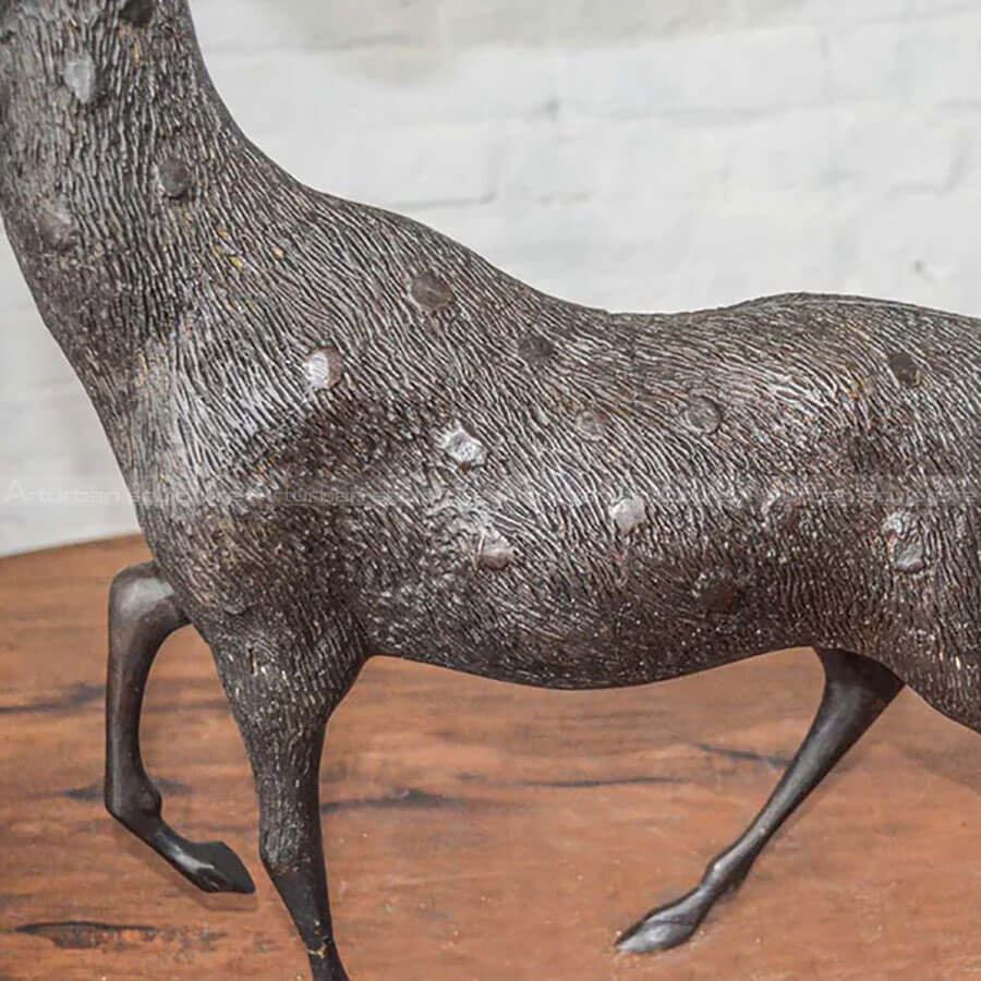 Life Size Bronze Deer