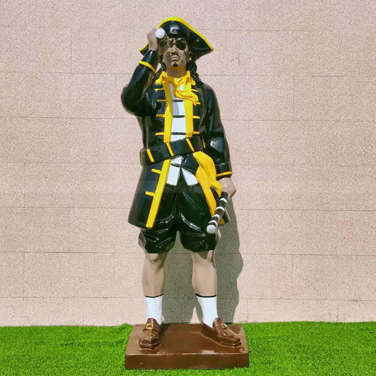 Resin Pirate Statue