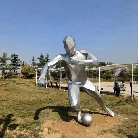 Soccer Player Sculpture