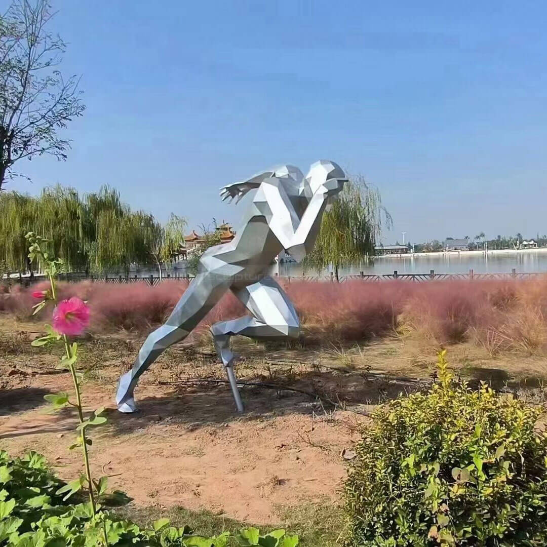 Soccer Player Sculpture