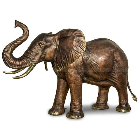 Standing Elephant Statue