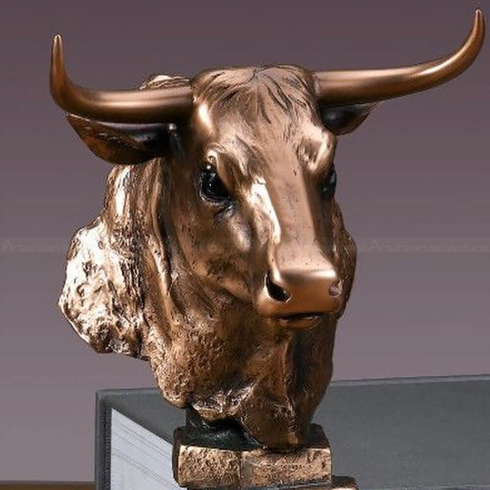 bull head statue