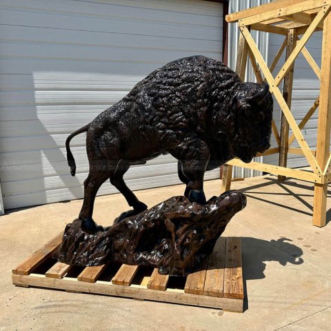 American Buffalo Statue