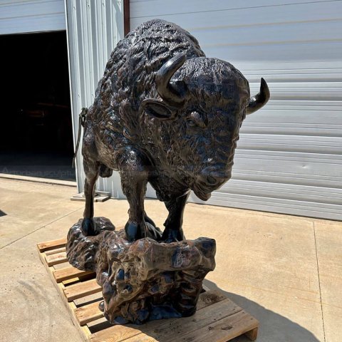 American Buffalo Statue