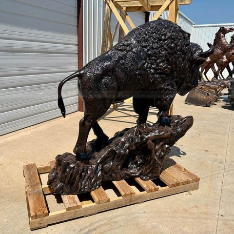 American Buffalo Statue