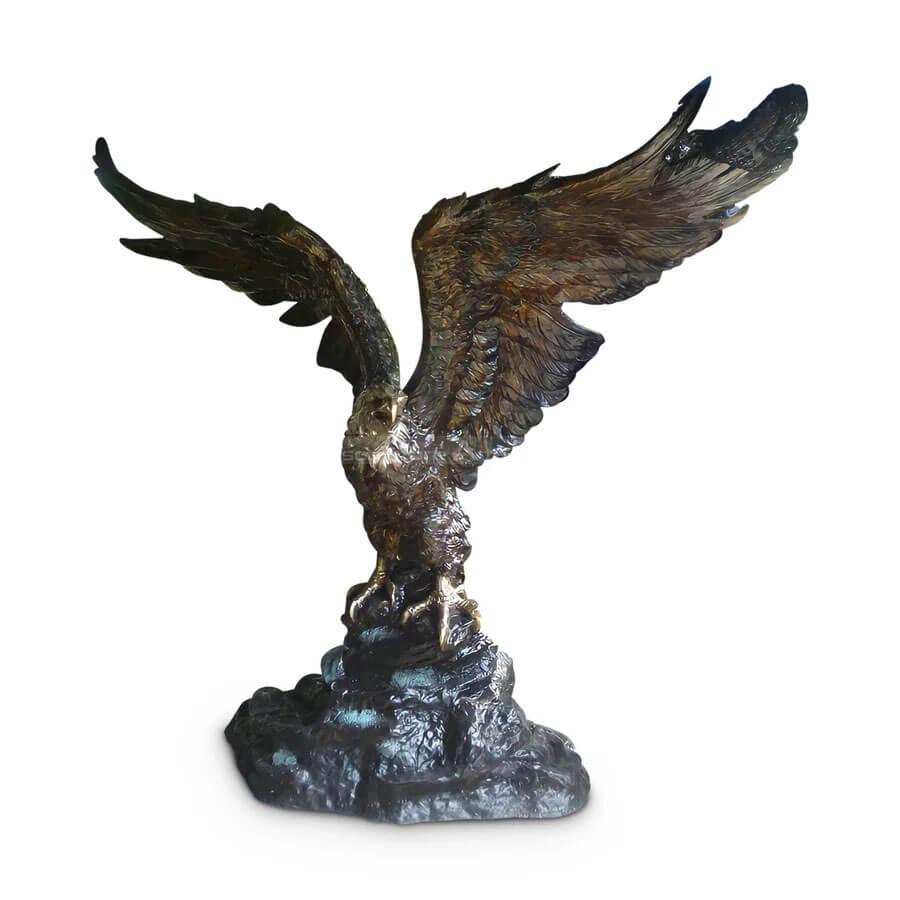 Bald Eagle Metal Sculpture