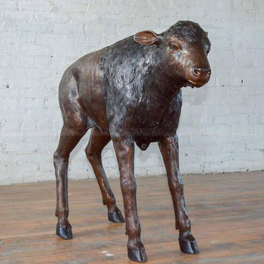 Calf Sculpture