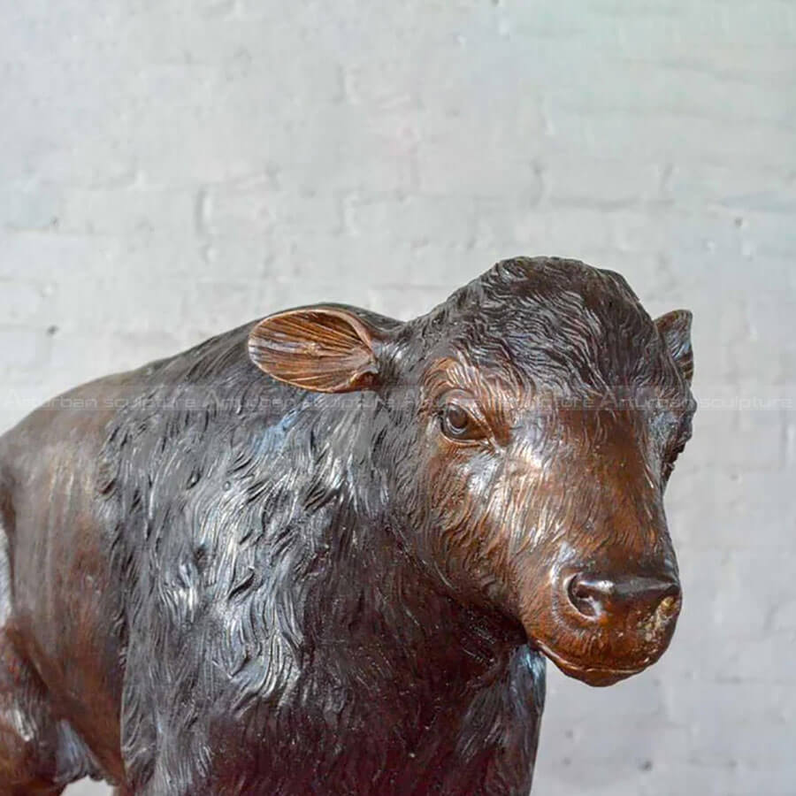 Calf Sculpture