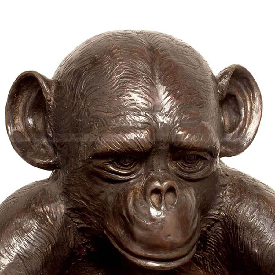 Chimp Sculpture