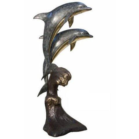 Dolphin Outdoor Statue