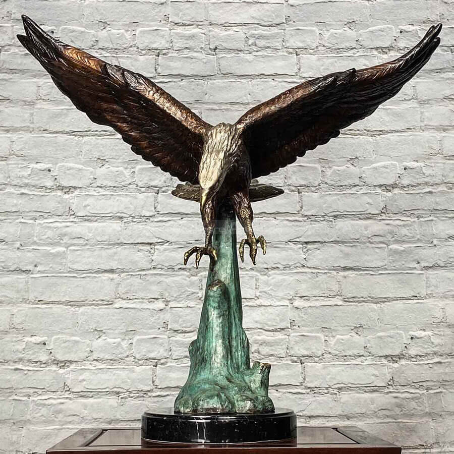 Eagle Sculpture Metal