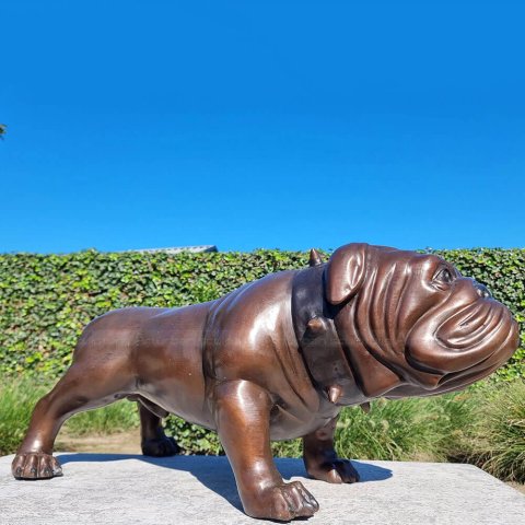 English Bulldog Sculpture