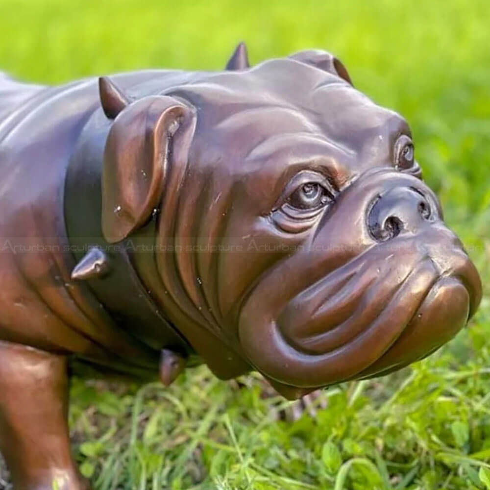 English Bulldog Sculpture