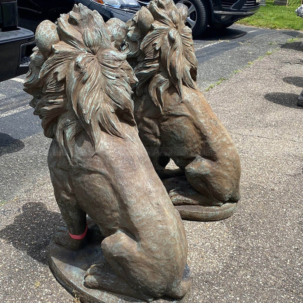 Estate Lion Statue