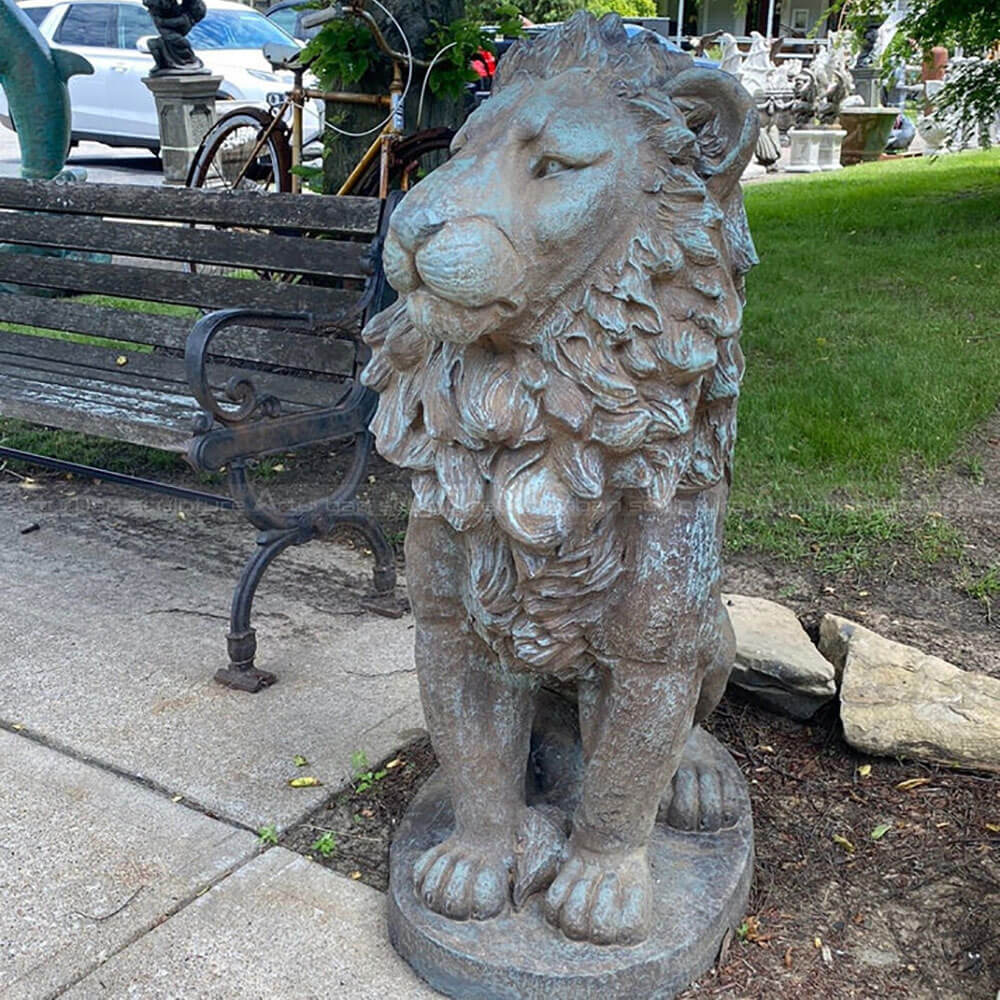 Estate Lion Statue