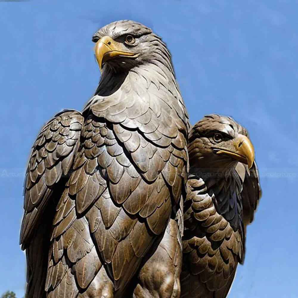 Large Eagle Garden Statue