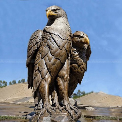 Large Eagle Garden Statue