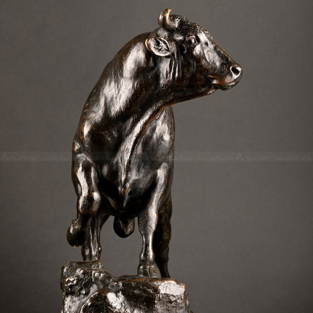 Life Size Bull Sculpture