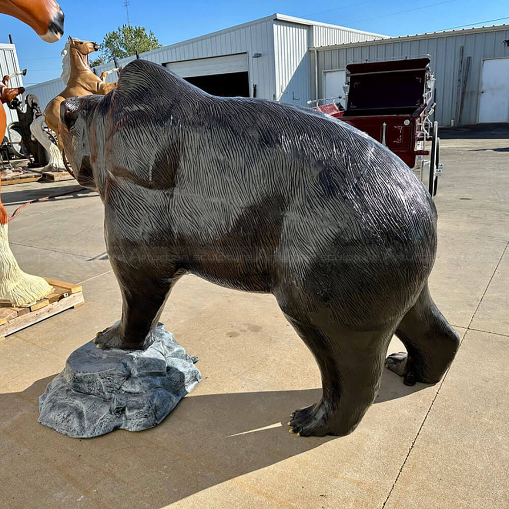 Life Size Grizzly Bear Statue