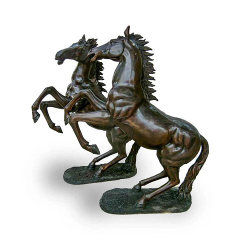 Mustang Horse Statue