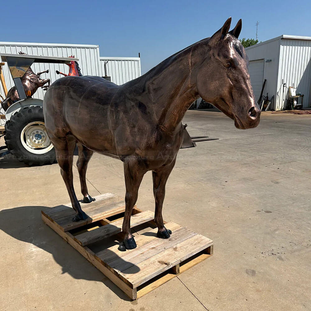 Horse standing Statue