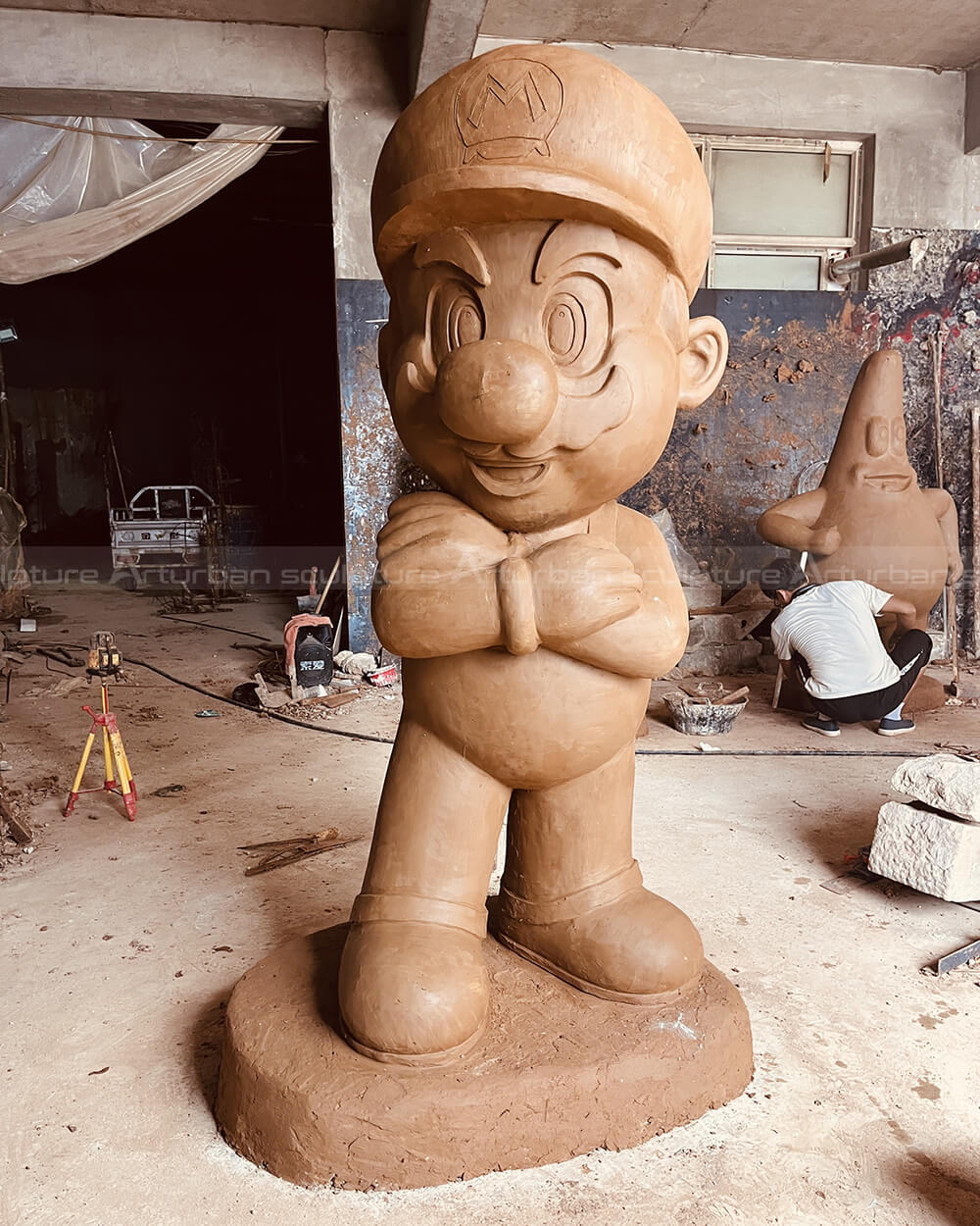 Super Mario Sculpture