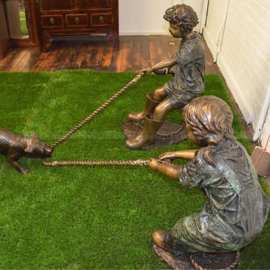 Tug of War Sculpture