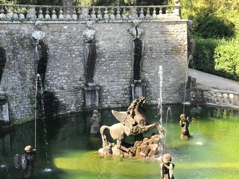 The Pegasus Fountain in Sicily