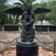 Black Angel Garden Statue