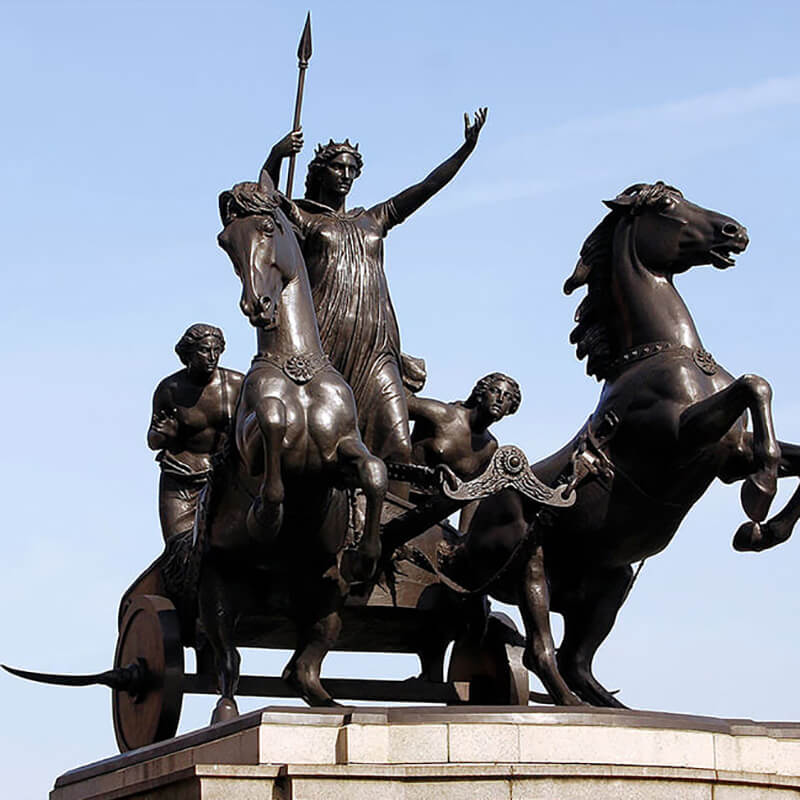 Boadicea and Her Daughters Statue