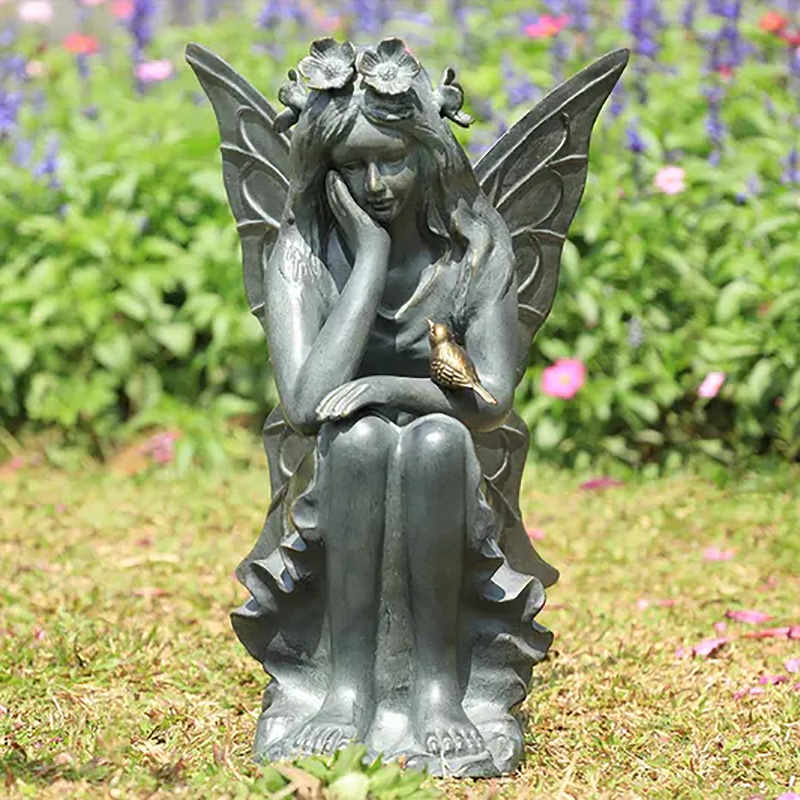 Bronze Garden Fairy