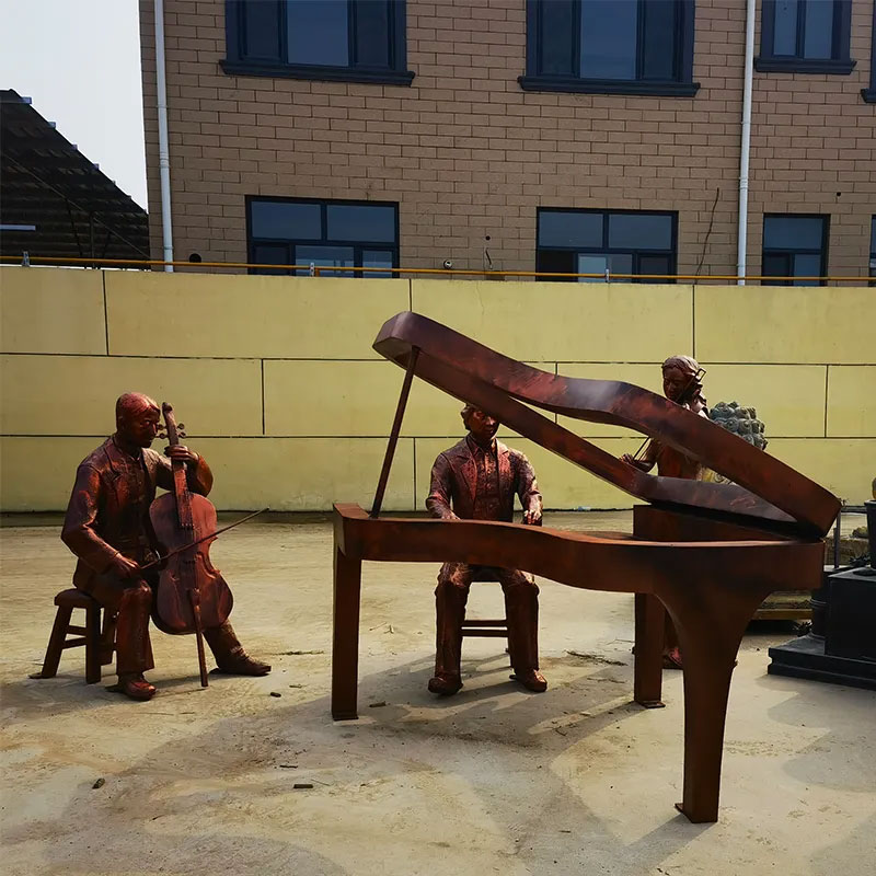 Bronze Musicians