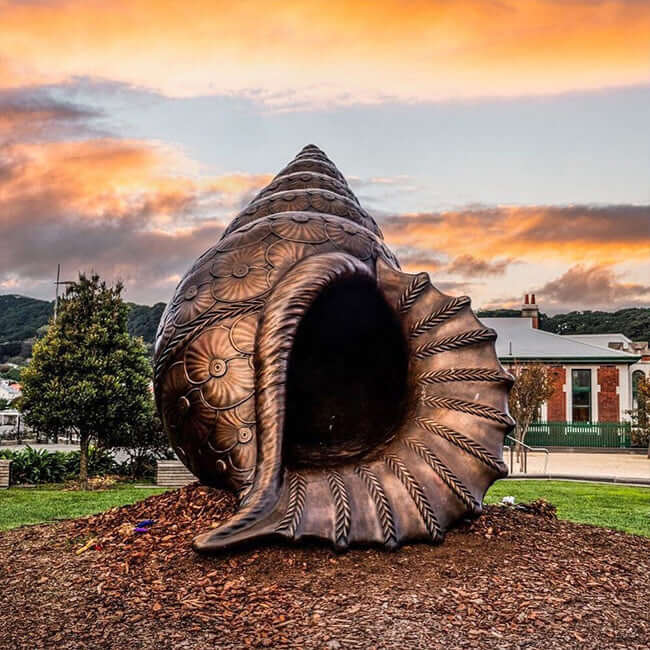 Conch Shell Sculpture