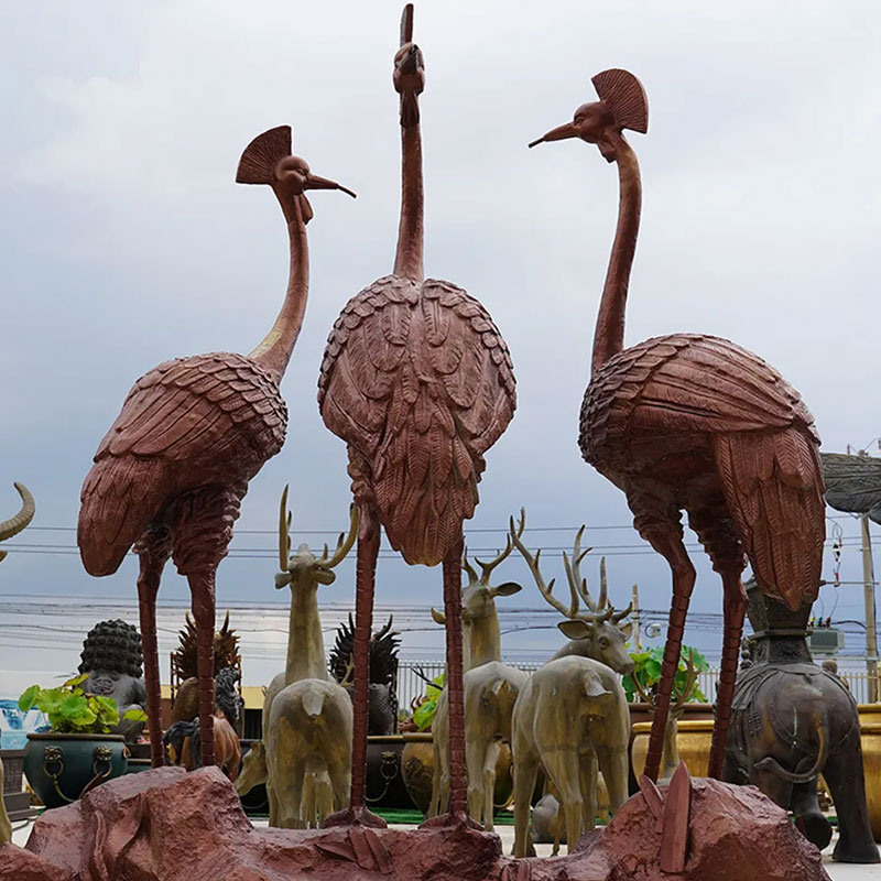 Crane Yard Ornaments