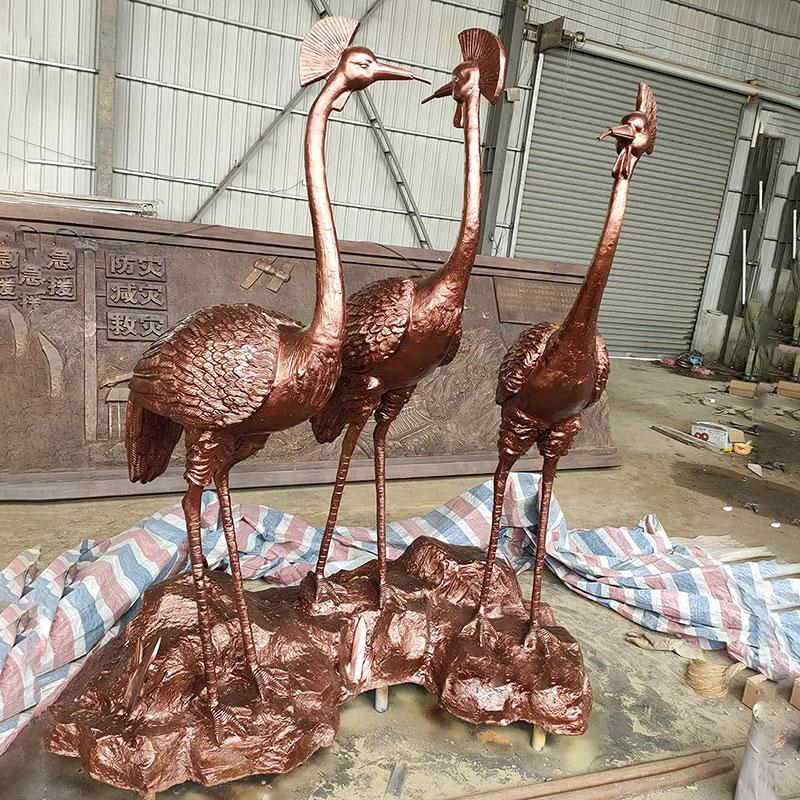 Crane Yard Ornaments