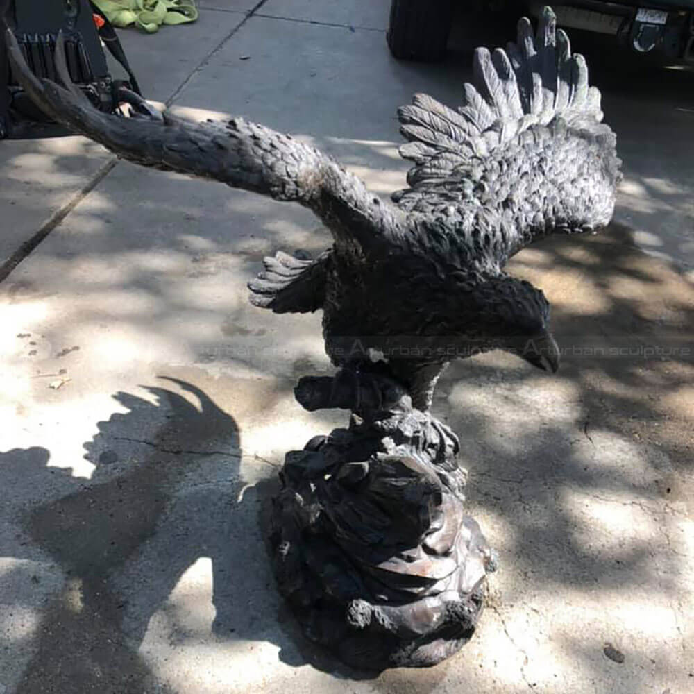 Eagle Yard Statue