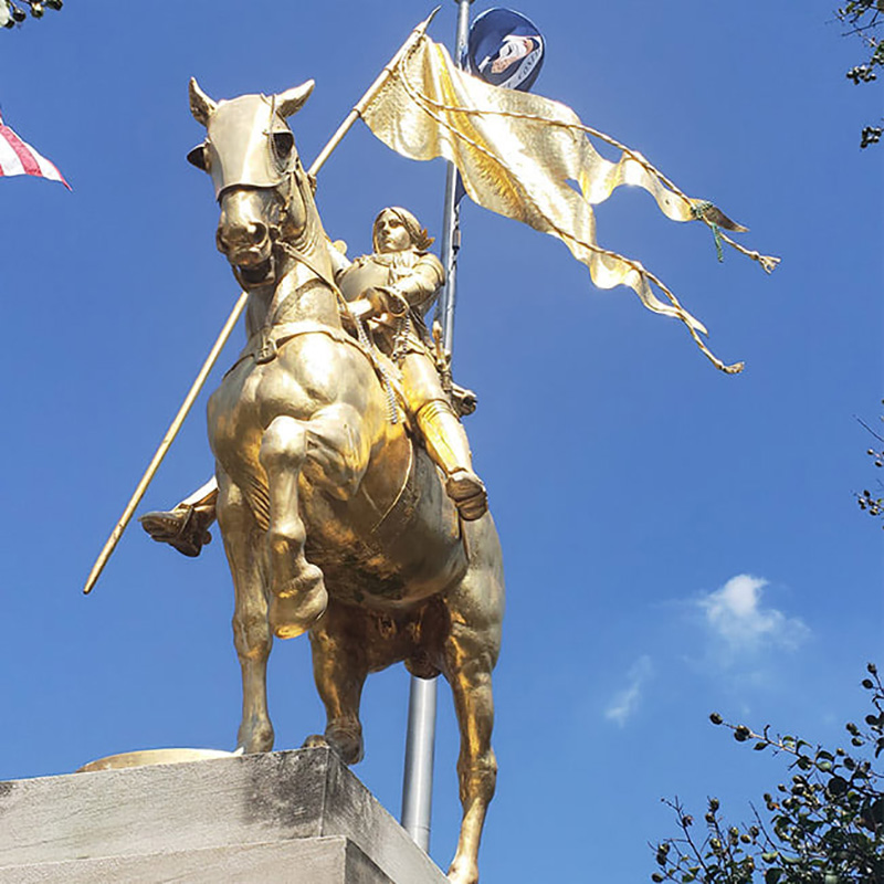 Equestrian Statue of Joan of Arc