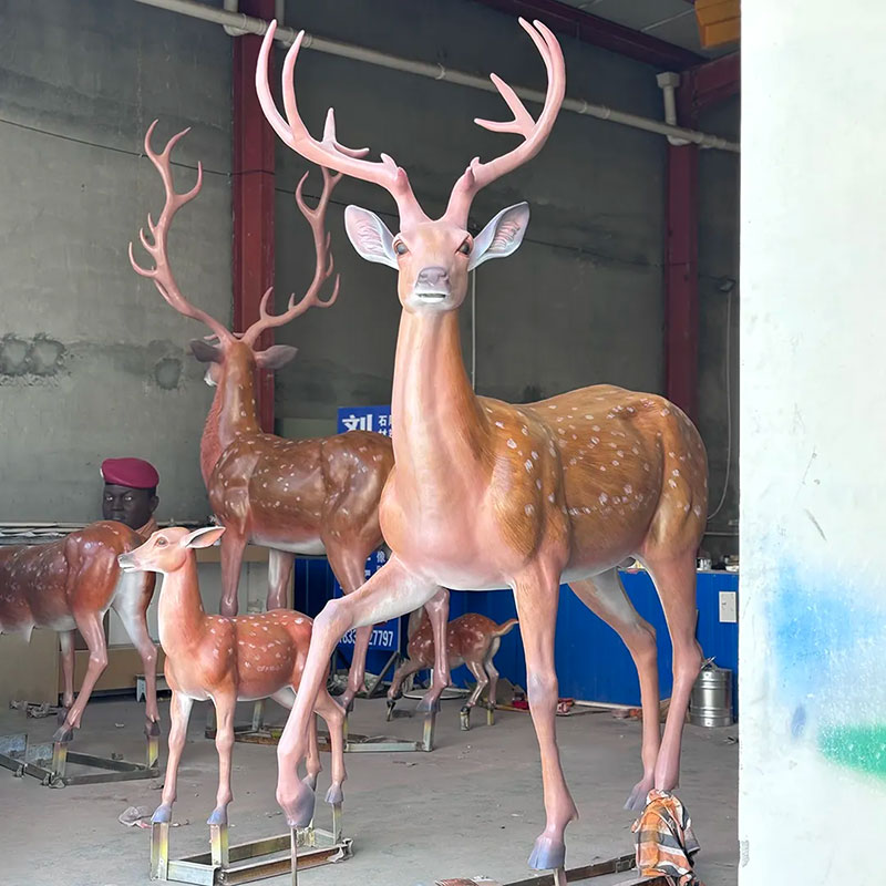 Full Size Deer Statue