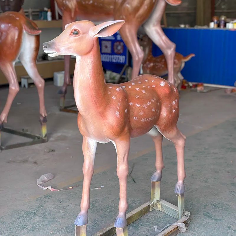 Full Size Deer Statue