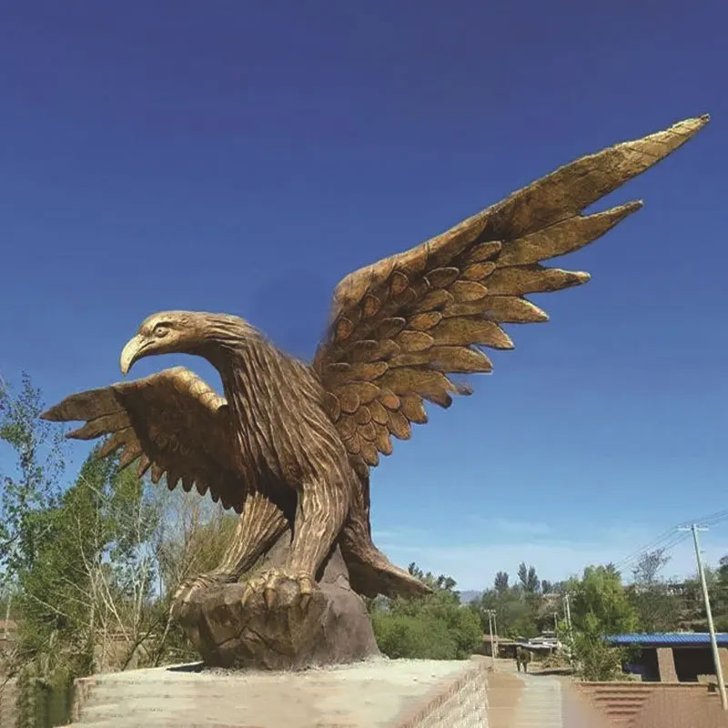 Large Eagle Yard Statue