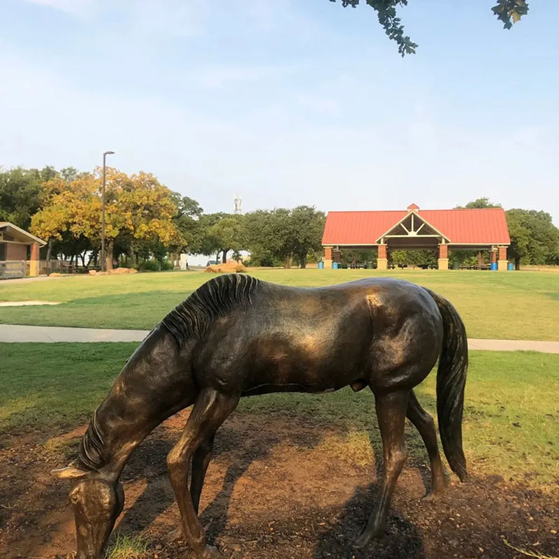 Life Size Bronze Horse