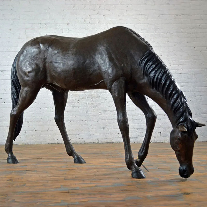 Life Size Bronze Horse