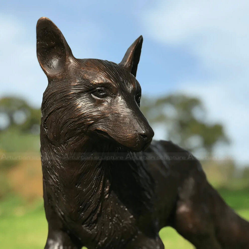 Life Size Fox Statue