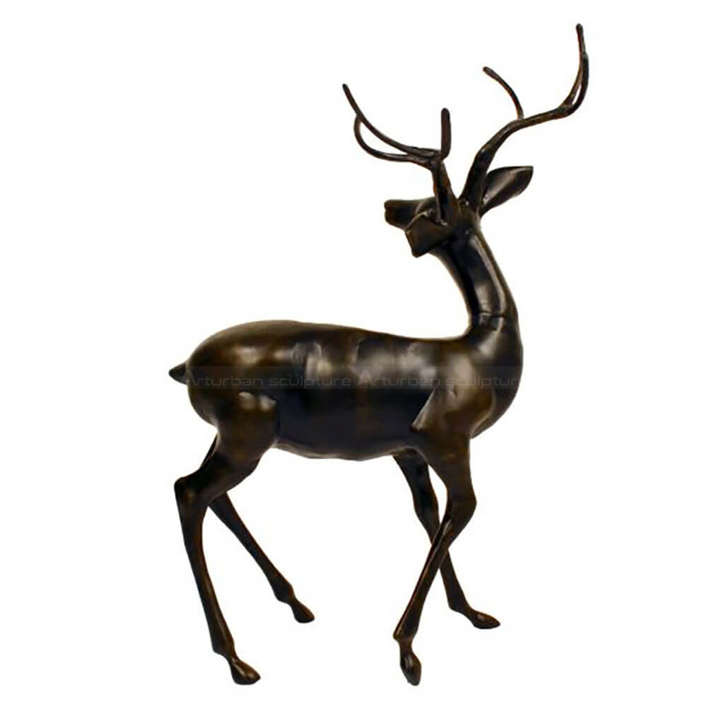 Life Size Stag Statue