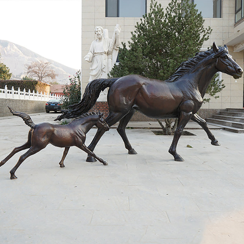 Mare and Foal Ornament